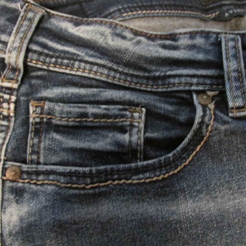 Silver Avery Denim Jeans - Picture 3 of 9